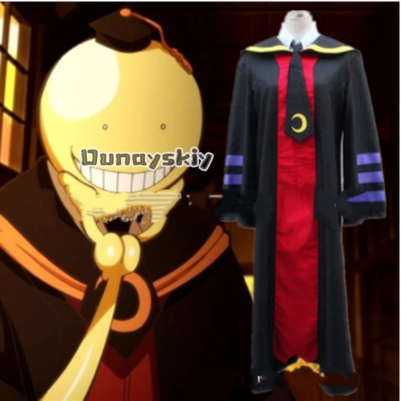 Korosensei Cosplay Costume Classroom Tie Cloak Shirt Halloween Christmas Party Suit School Uniform Graduation Assassinatioon
Korosensei Cosplay Costume Classroom Tie Cloak Shirt Halloween Christmas Party Suit School Uniform Graduation Assassinatioon