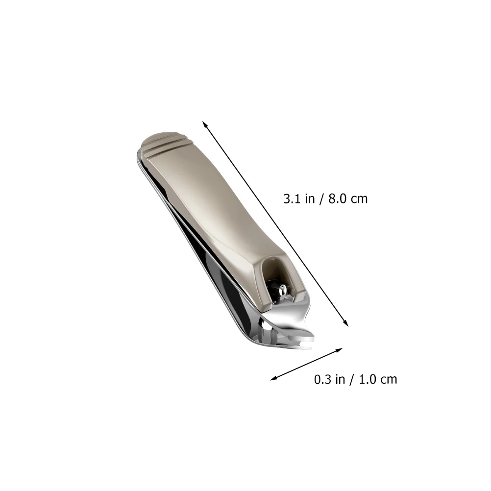 3pcs Anti-Splash Nail Clippers Stainless Steel Portable Fingernail Trimmer Set Ergonomic Toenail Clipper for Natural Artificial
3pcs Anti-Splash Nail Clippers Stainless Steel Portable Fingernail Trimmer Set Ergonomic Toenail Clipper for Natural Artificial