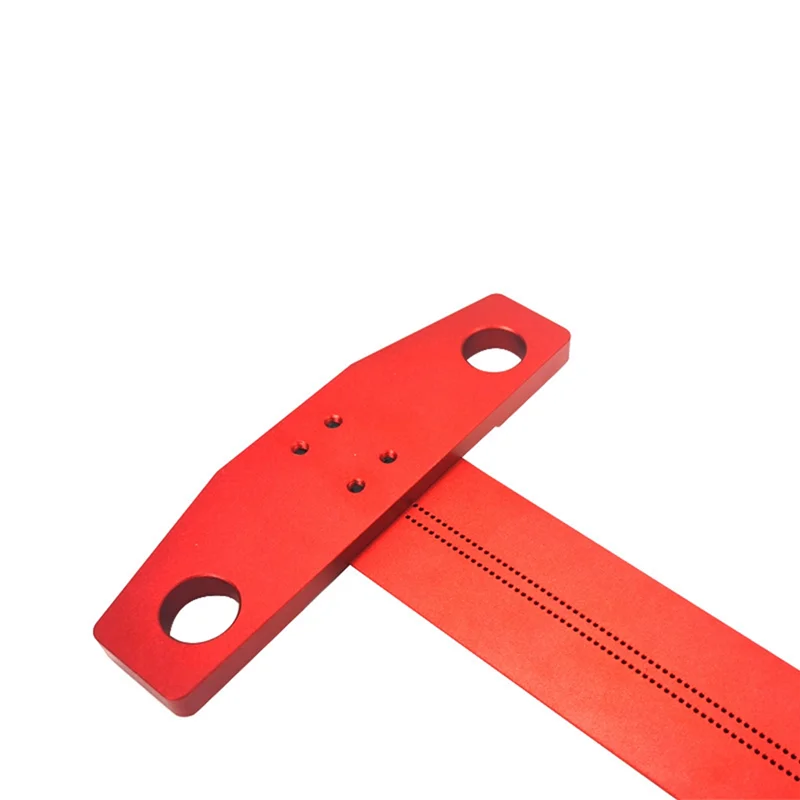 Precision T-Ruler Marking Ruler Aluminum Alloy Woodworking Scribe Deluxe Crossed-Out Scribing Measuring Tools-B91B
Precision T-Ruler Marking Ruler Aluminum Alloy Woodworking Scribe Deluxe Crossed-Out Scribing Measuring Tools-B91B