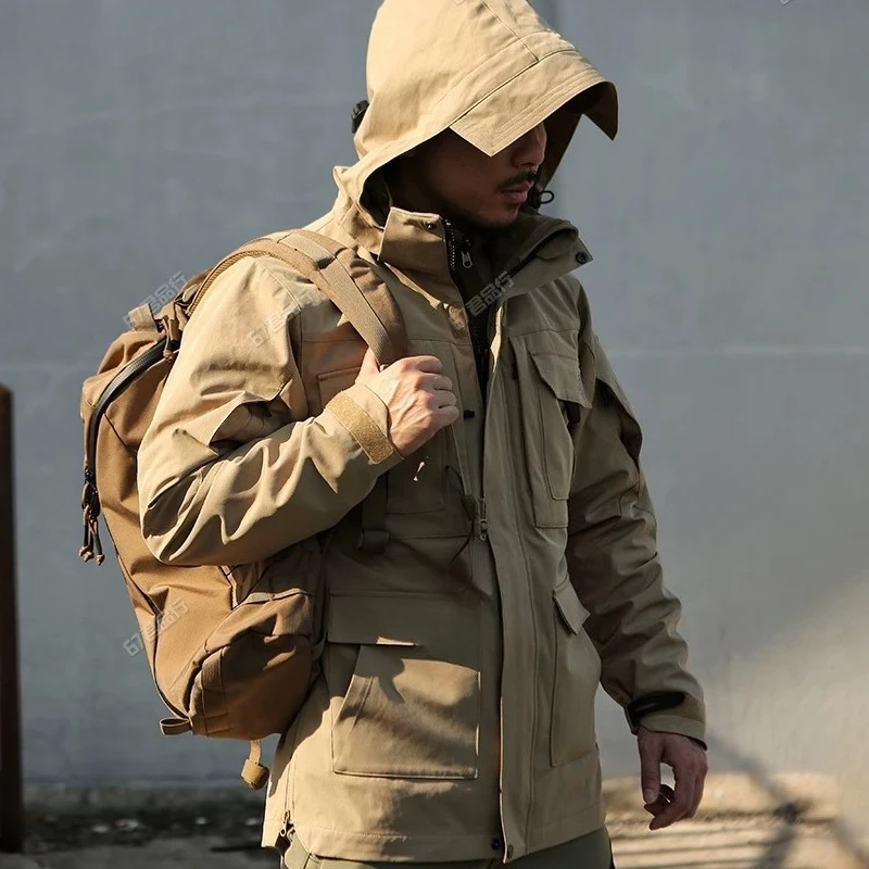 M65 UK Clothes Windproof Hunting Field Jackets Mens Winter/Autumn Waterproof Pilot Train Coat Hoodie Three Colors
M65 UK Clothes Windproof Hunting Field Jackets Mens Winter/Autumn Waterproof Pilot Train Coat Hoodie Three Colors