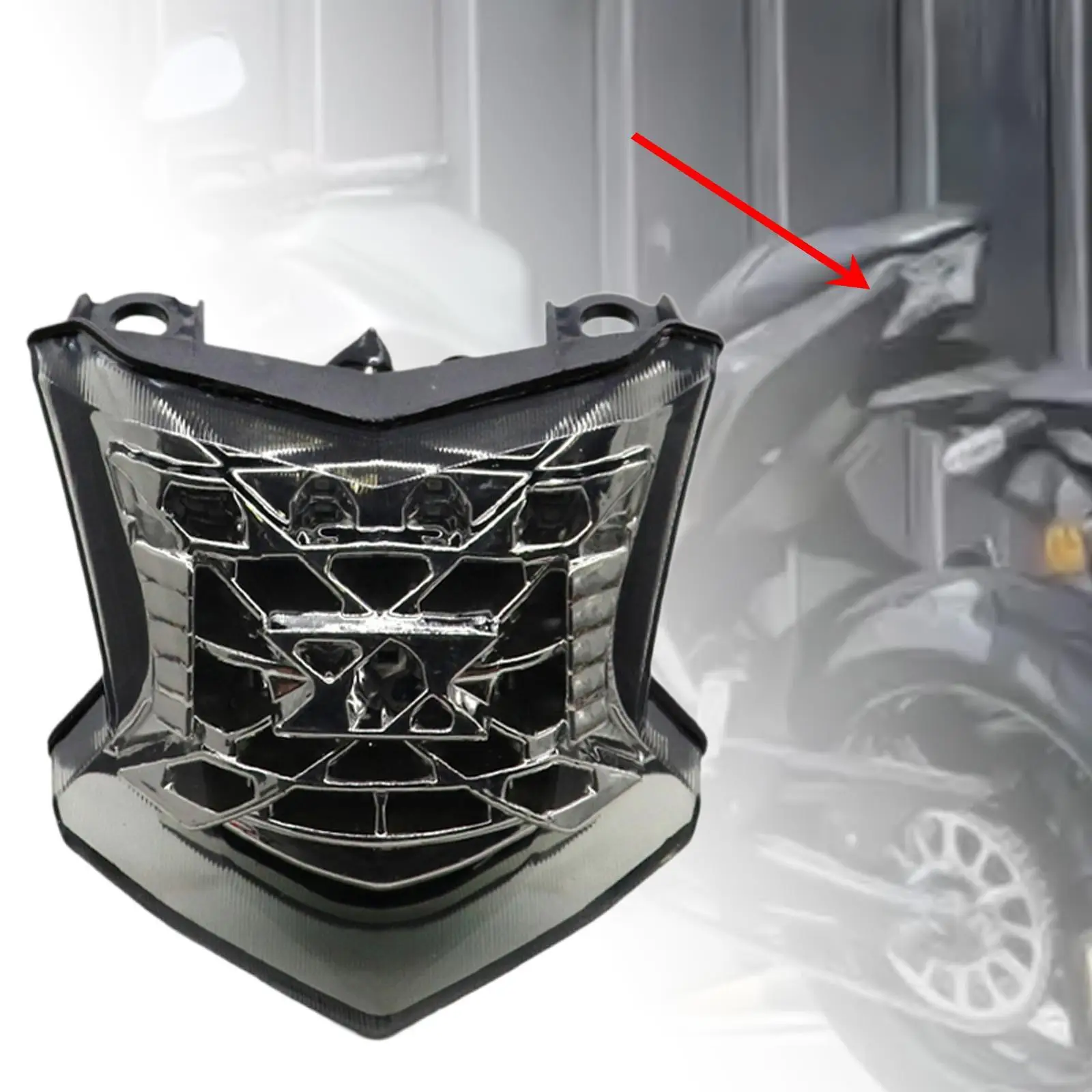 Motorcycle LED Tail Light Integrated Turn Siginal Spare Part Easy Installation Tail Lamp for Kawasaki Ninja Z650 2017- 2023
Motorcycle LED Tail Light Integrated Turn Siginal Spare Part Easy Installation Tail Lamp for Kawasaki Ninja Z650 2017- 2023