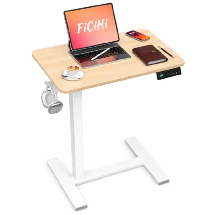 Electric Standing Desk with Wheels Adjustable Height Mobile Sit-Stand Laptop Table for Home Office Bedside Use, Maple, 24x16, P
Electric Standing Desk with Wheels Adjustable Height Mobile Sit-Stand Laptop Table for Home Office Bedside Use, Maple, 24x16, P