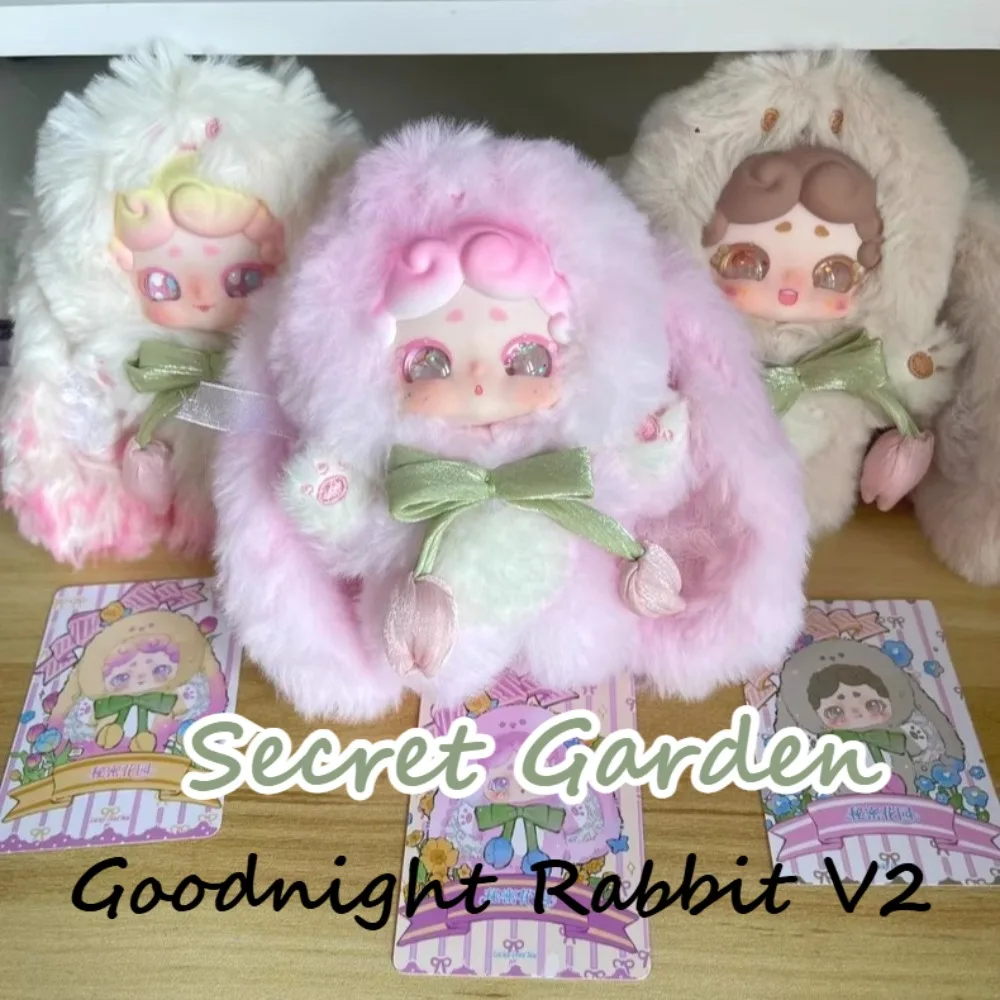 Аутентичный LuckyDierNai Goodnight Rabbit V2 Secret Garden Series, плюшевая глухая коробка ручной работы, загадочная коробка, сумка, кулон, подарок-сюрприз
Аутентичный LuckyDierNai Goodnight Rabbit V2 Secret Garden Series, плюшевая глухая коробка ручной работы, загадочная коробка, сумка, кулон, подарок-сюрприз
