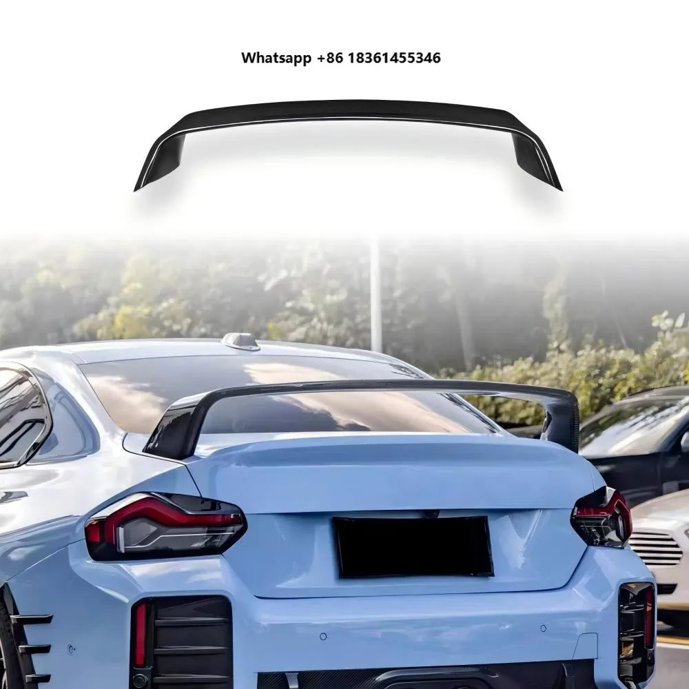 For G42 M2 G87 2022+ Hot Sales MP Style Body Kit Carbon Fiber Rear Spoiler Fit
For G42 M2 G87 2022+ Hot Sales MP Style Body Kit Carbon Fiber Rear Spoiler Fit