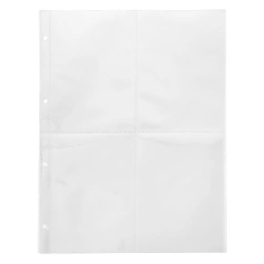 20 Sheets A4 Clear Photo Album Pages PP Material Wear-Resistant Photo Card Sleeves for Binder Albums Wedding Banquet Use
20 Sheets A4 Clear Photo Album Pages PP Material Wear-Resistant Photo Card Sleeves for Binder Albums Wedding Banquet Use