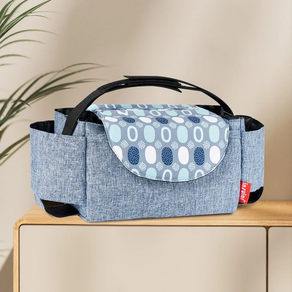 Multifunctional Stroller Organizer Bag Bottle Holder Large Capacity Stroller Hanging Bag Diaper Bag Mommy Bag Pram Storage Bag
Multifunctional Stroller Organizer Bag Bottle Holder Large Capacity Stroller Hanging Bag Diaper Bag Mommy Bag Pram Storage Bag