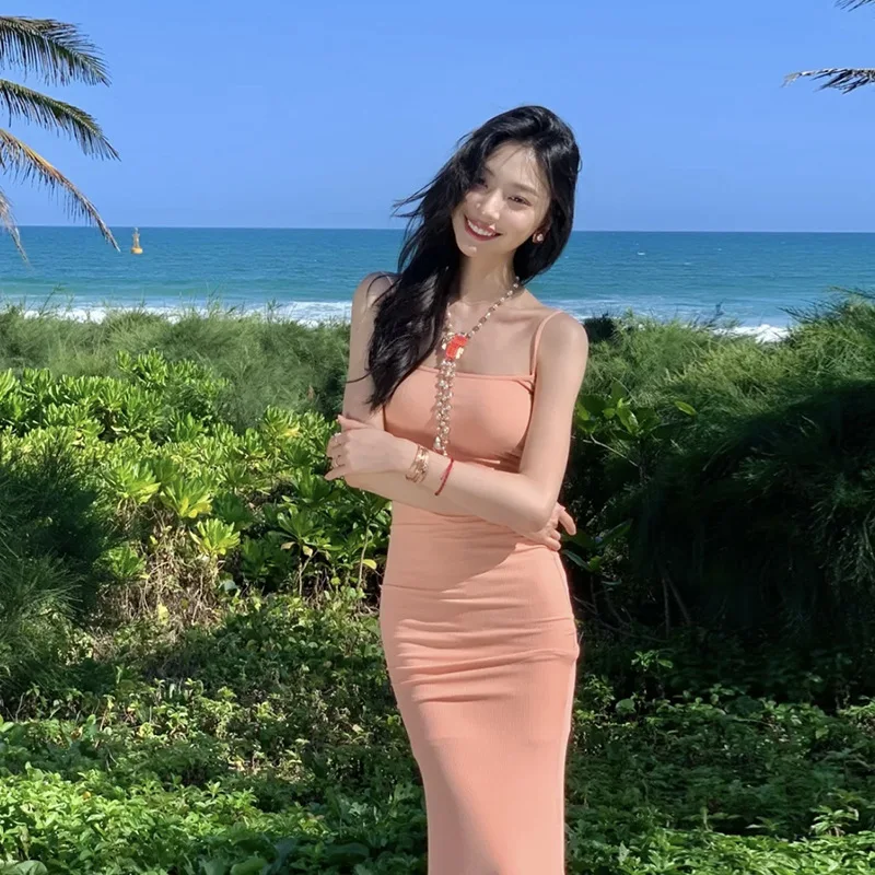 Women's One-line Collar Halter Skirt Backless Pure Wind Slim Waist Waist Long Dress Ropa De Mujer Barata Y Envío Gratis Ofertas
Women's One-line Collar Halter Skirt Backless Pure Wind Slim Waist Waist Long Dress Ropa De Mujer Barata Y Envío Gratis Ofertas