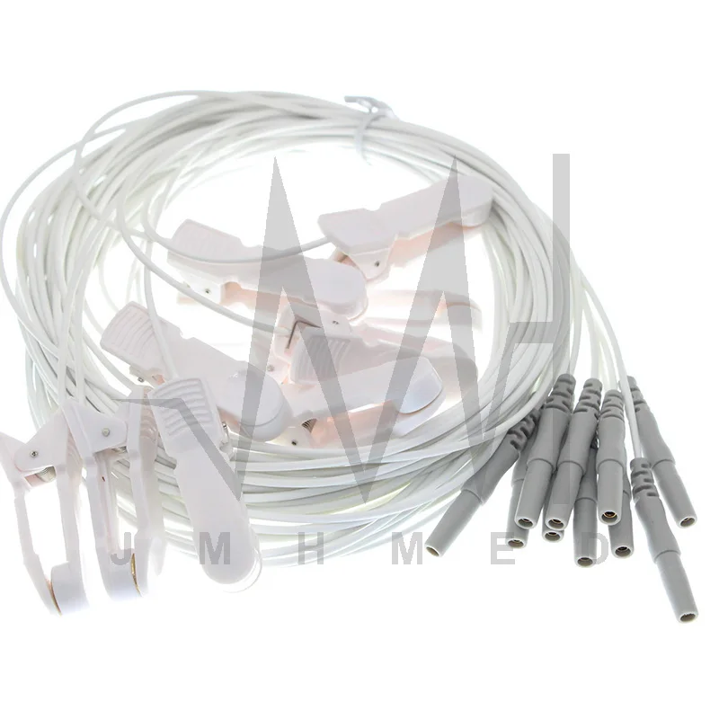 20pcs Ear Clip Electrode Din 1.5mm Plug EEG Cable Brain Signal Amplification Device For EEG Detector And Polysomnography Monitor
20pcs Ear Clip Electrode Din 1.5mm Plug EEG Cable Brain Signal Amplification Device For EEG Detector And Polysomnography Monitor