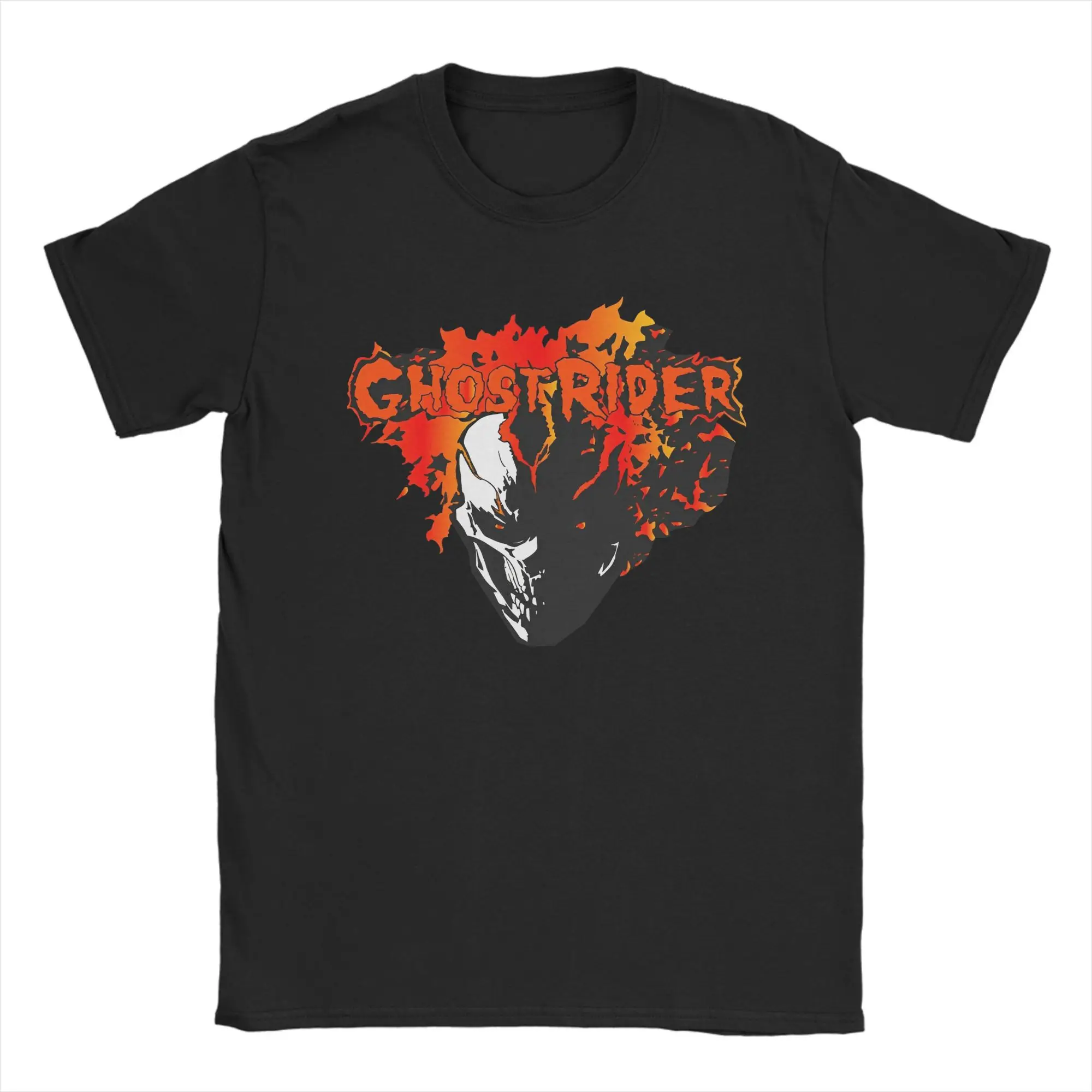 Футболка Ghost Rider, мужские забавные футболки из чистого хлопка, футболки с круглым вырезом, топы с короткими рукавами, идея подарка
Футболка Ghost Rider, мужские забавные футболки из чистого хлопка, футболки с круглым вырезом, топы с короткими рукавами, идея подарка