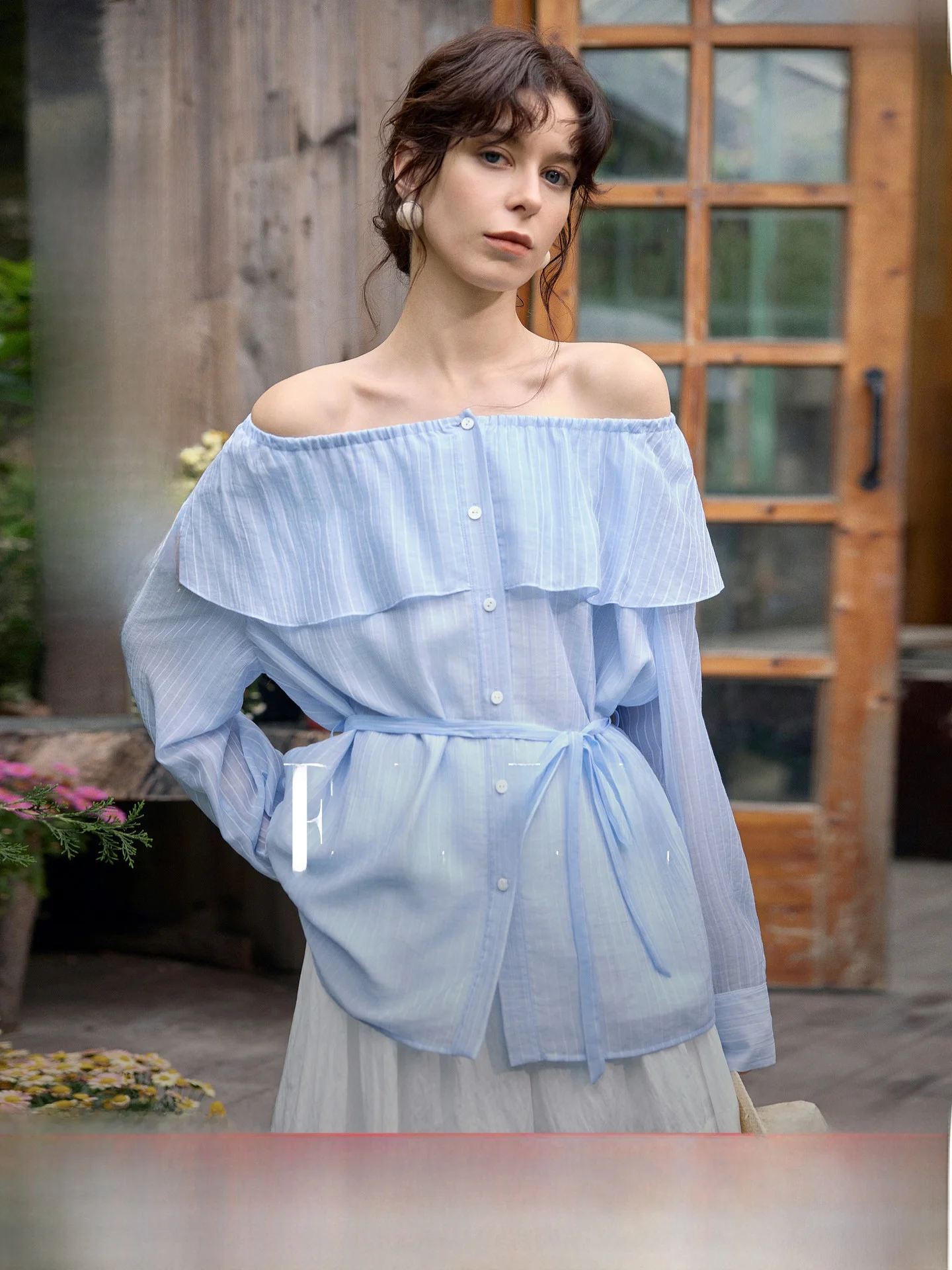 Elle Summer 2026 Women's Tunic Shirt with Lace Trim One-Shoulder Design Lenzing Lyocell Fabric Casual Commute Style Long Sleeve
Elle Summer 2026 Women's Tunic Shirt with Lace Trim One-Shoulder Design Lenzing Lyocell Fabric Casual Commute Style Long Sleeve