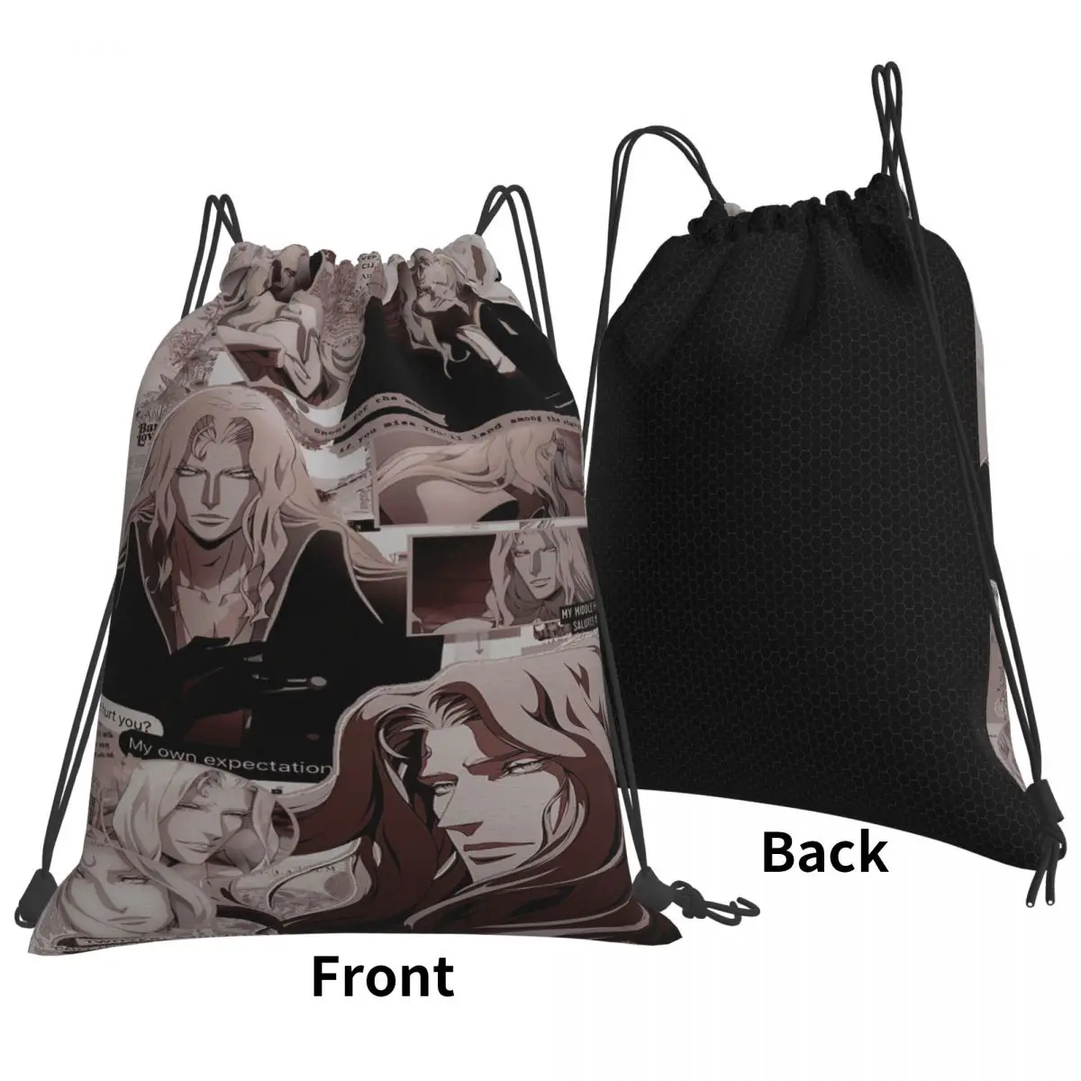 Alucard Castlevania Backpacks Casual Drawstring Bags Storage Bag Book Bags for Man Woman School
Alucard Castlevania Backpacks Casual Drawstring Bags Storage Bag Book Bags for Man Woman School