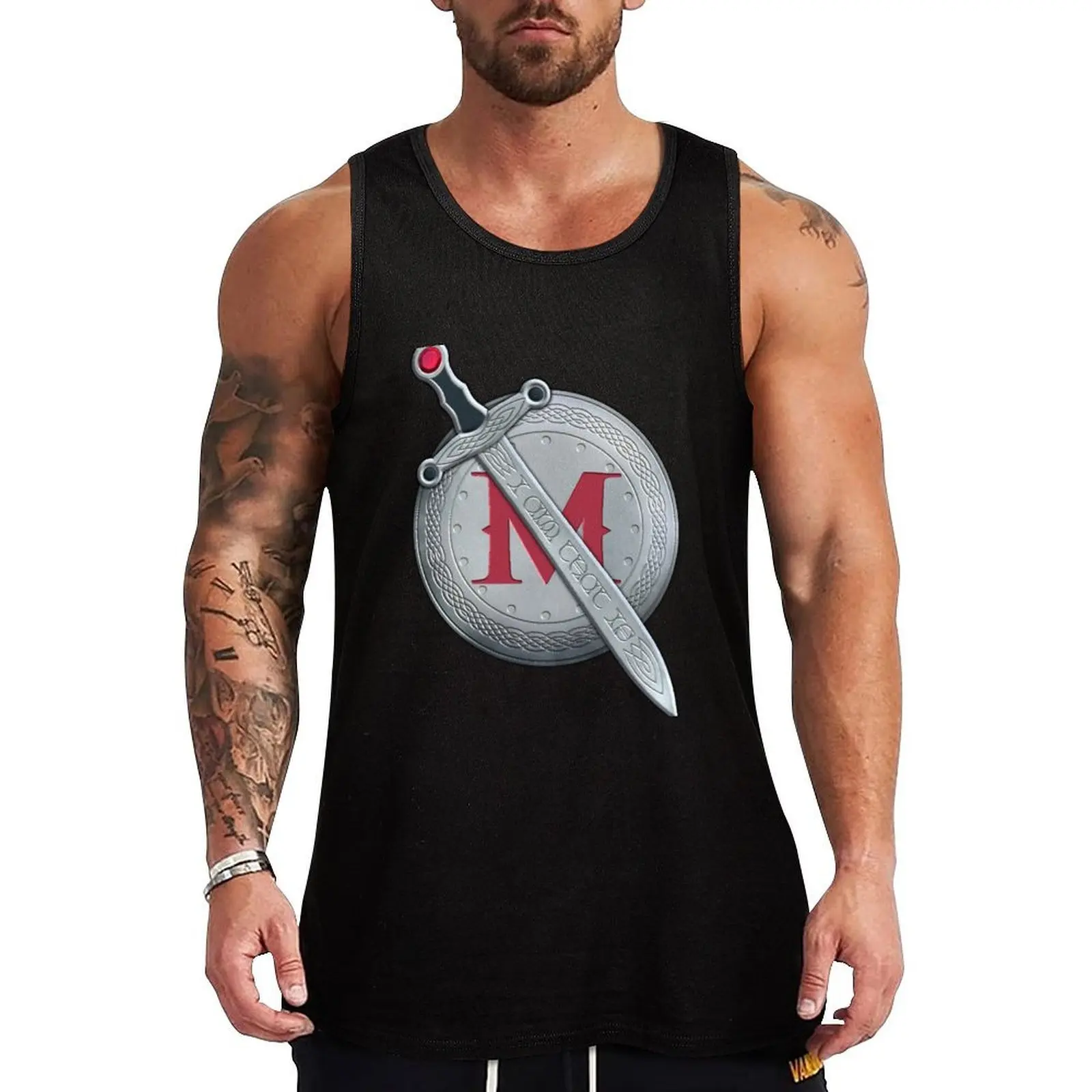 Redwall Sword & Shield of Martin The Warrior - I Am that is Tank Top Beach Wear Tank Top Casual Loose Sleeveless Shirt
Redwall Sword & Shield of Martin The Warrior - I Am that is Tank Top Beach Wear Tank Top Casual Loose Sleeveless Shirt
