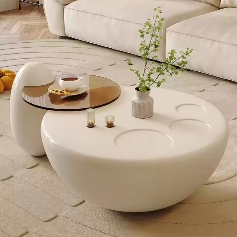 New Modern Cream-style Fiberglass Living Room Bedroom Gym Small-sized Commercial Mall Coffee Table Minimalist Circular
New Modern Cream-style Fiberglass Living Room Bedroom Gym Small-sized Commercial Mall Coffee Table Minimalist Circular