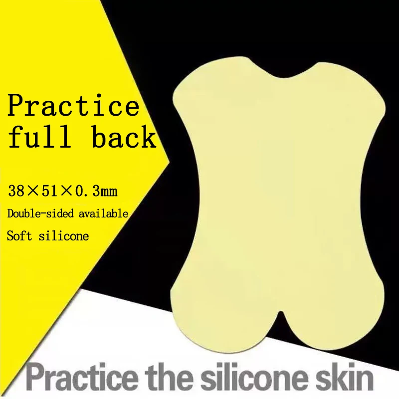 Tattoo practice leather full back practice leather simulation silicone beginner tattoo special fake leather soft tattoo equipmen
Tattoo practice leather full back practice leather simulation silicone beginner tattoo special fake leather soft tattoo equipmen