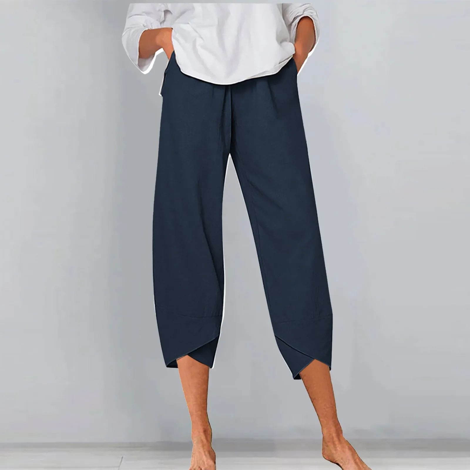 Women's Harem Pants Vintage Cotton Linen Loose Casual High Waist Wide Leg Trousers Women Harajuku Printed Baggy Pants Oversized
Women's Harem Pants Vintage Cotton Linen Loose Casual High Waist Wide Leg Trousers Women Harajuku Printed Baggy Pants Oversized