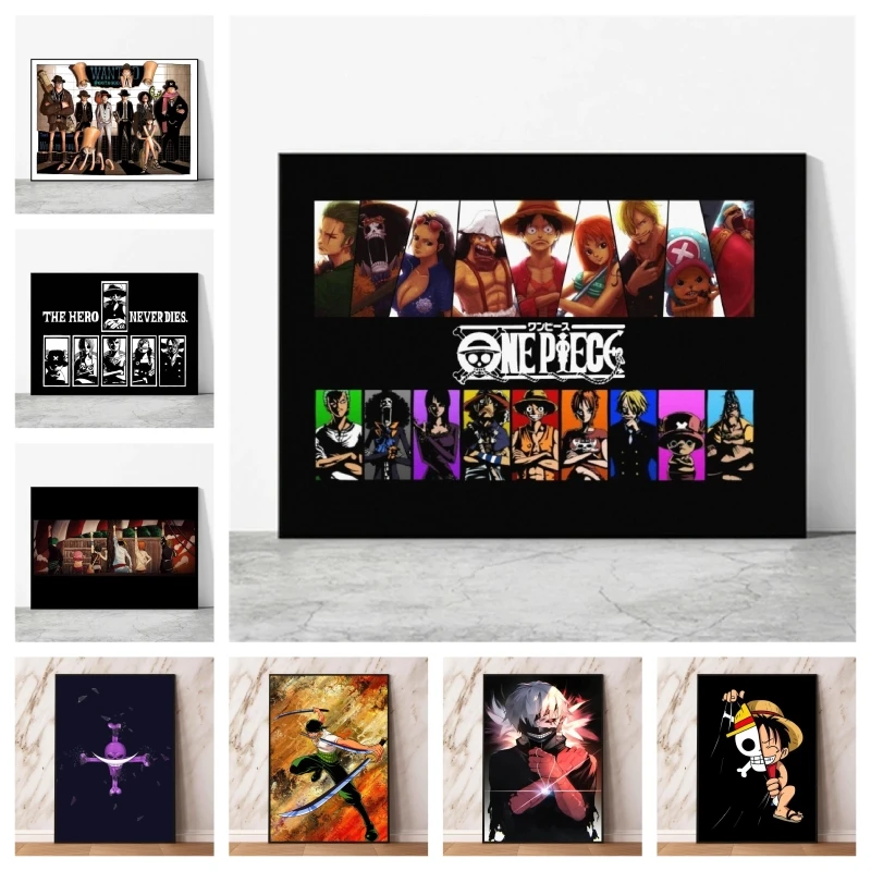Canvas Hd Prints One Piece Anime Figure Hanging Wall Art Home Decor Gifts Decorative Comics Pictures Children's Bedroom Decor
Canvas Hd Prints One Piece Anime Figure Hanging Wall Art Home Decor Gifts Decorative Comics Pictures Children's Bedroom Decor