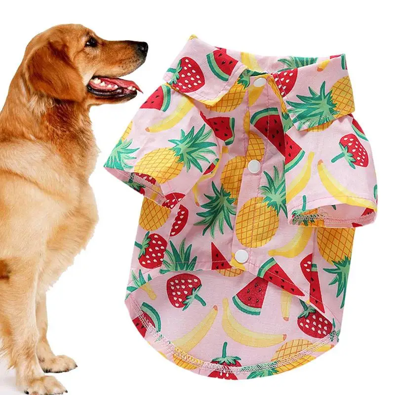Summer Pet Clothes Breathable Pet Shirt For Small Dogs Dog Shirt Pet T-Shirt Dog T-Shirt Pet Apparel Fruit Print Puppy Clothes
Summer Pet Clothes Breathable Pet Shirt For Small Dogs Dog Shirt Pet T-Shirt Dog T-Shirt Pet Apparel Fruit Print Puppy Clothes