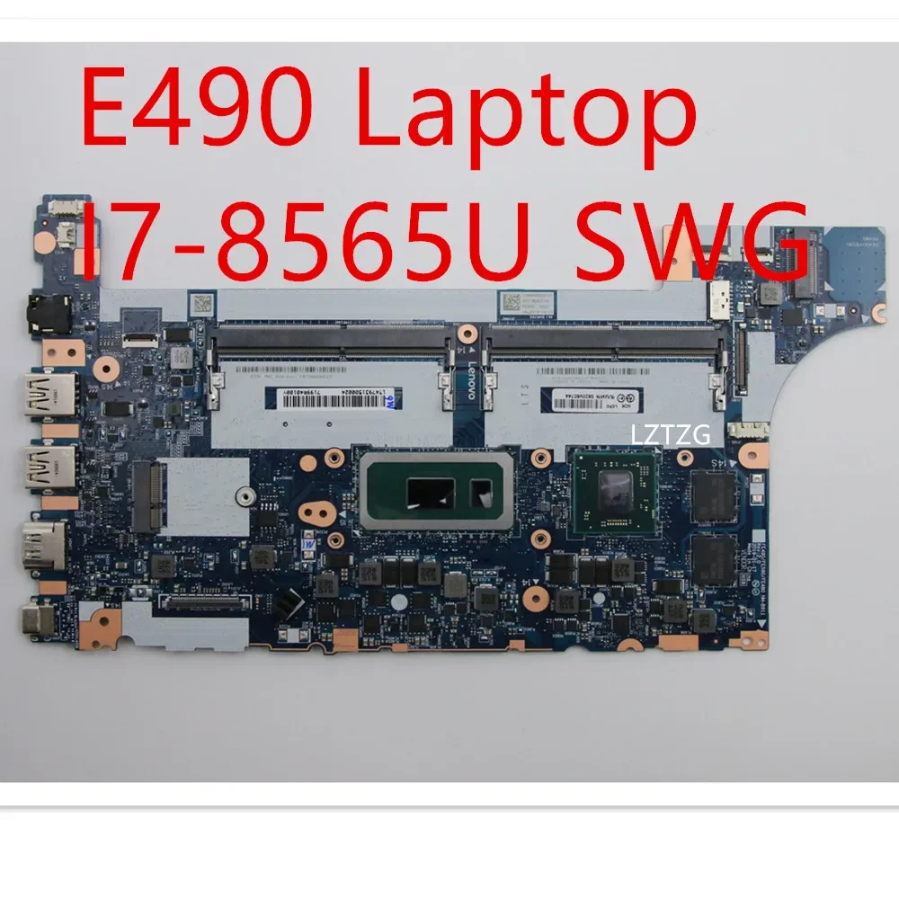 Материнская плата для Lenovo ThinkPad E490 NM-B911, материнская плата для ноутбука I7-8565U RX 550x 5B20V80744 02DL785, 100% протестировано, ОК
Материнская плата для Lenovo ThinkPad E490 NM-B911, материнская плата для ноутбука I7-8565U RX 550x 5B20V80744 02DL785, 100% протестировано, ОК