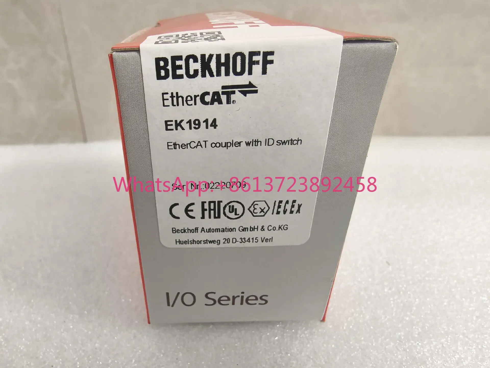 BECKHOFF EK1914 Beckhoff Coupler
BECKHOFF EK1914 Beckhoff Coupler