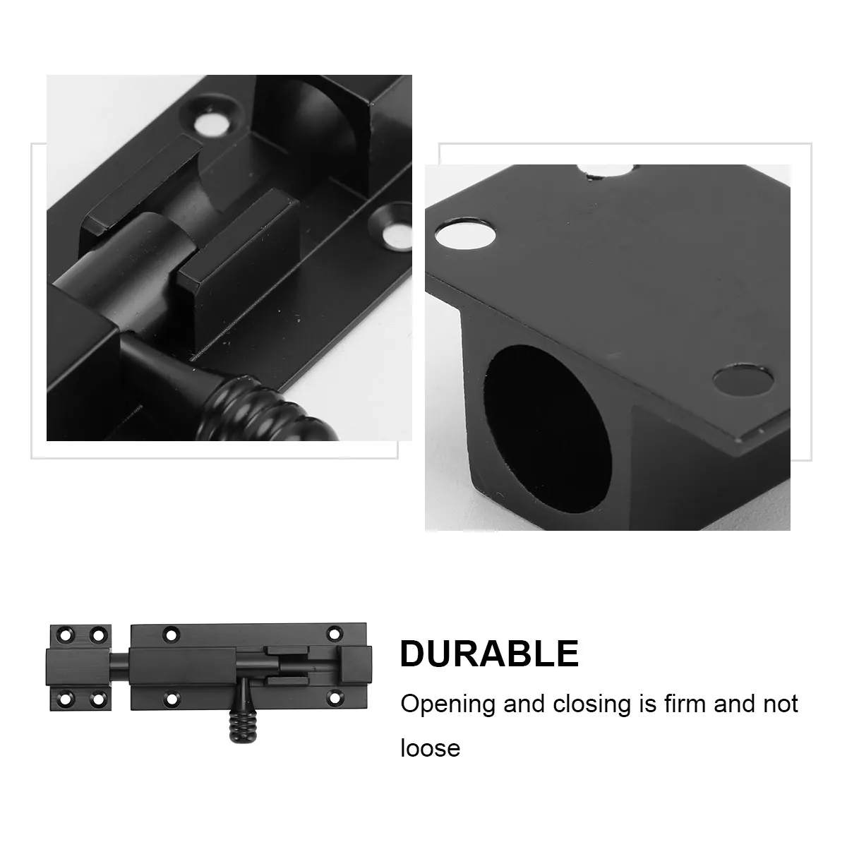Anti-theft Lock Slide Door Latch Bolt Chrome Thick Material Durable Easy Install White Aluminum Barrel Bolt Kitchen Toilet
Anti-theft Lock Slide Door Latch Bolt Chrome Thick Material Durable Easy Install White Aluminum Barrel Bolt Kitchen Toilet