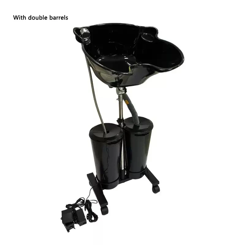 Convenient vertical movable hair wash basin, hair salon lifting salon, seated flushing basin with water bucket
Convenient vertical movable hair wash basin, hair salon lifting salon, seated flushing basin with water bucket
