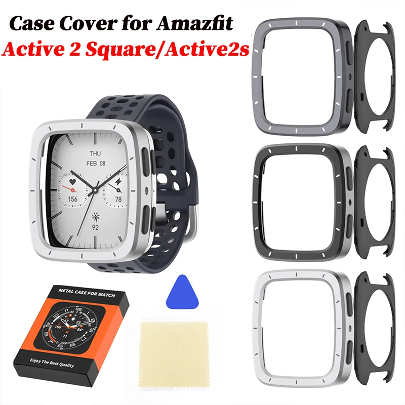Full Metal Protector Case Cover for Amazfit Active 2 Square/Active2s Protective Frame Shell Bumper Anti-Scratch Shockproof
Full Metal Protector Case Cover for Amazfit Active 2 Square/Active2s Protective Frame Shell Bumper Anti-Scratch Shockproof