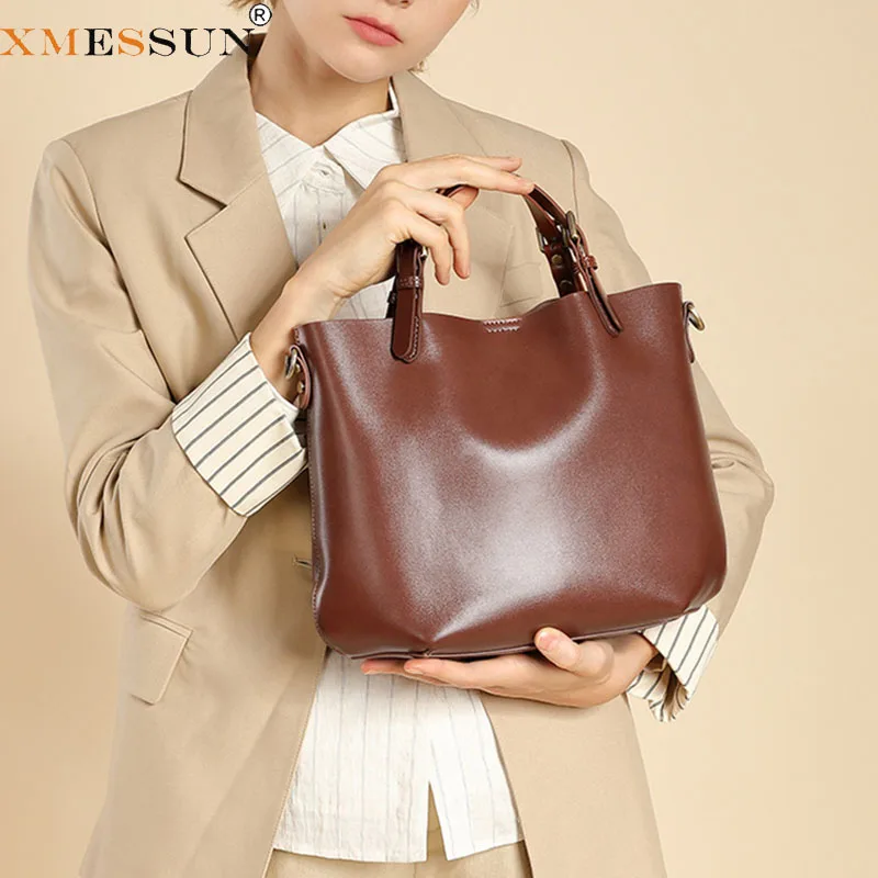 XMESSUN New Trendy Soft Leather Vintage Handbag for Women,Fashion Commuter Bag Designer Female Casual Shoulder Crossbody Bag
XMESSUN New Trendy Soft Leather Vintage Handbag for Women,Fashion Commuter Bag Designer Female Casual Shoulder Crossbody Bag