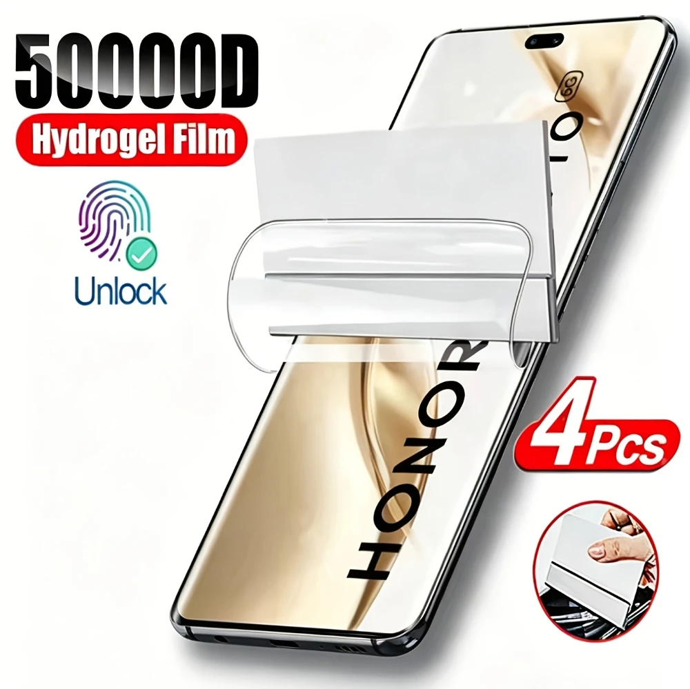 NNBILI 4pcs HD Hydrogel Film for Honor Magic 400 200 Pro Lite X9A X8A X7A X7B X9B X8B X9 X8 Soft Hydrogel Screen Protector Film
NNBILI 4pcs HD Hydrogel Film for Honor Magic 400 200 Pro Lite X9A X8A X7A X7B X9B X8B X9 X8 Soft Hydrogel Screen Protector Film