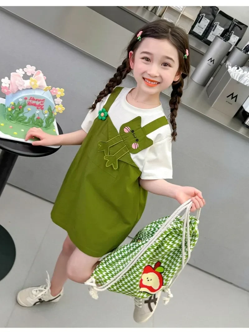 Sweet Hello Kitty Kawaii Anime Ins Fashion Short Sleeve Dresses Cute Baby Princess Fashionable Baby Clothes Gifts for Kids
Sweet Hello Kitty Kawaii Anime Ins Fashion Short Sleeve Dresses Cute Baby Princess Fashionable Baby Clothes Gifts for Kids
