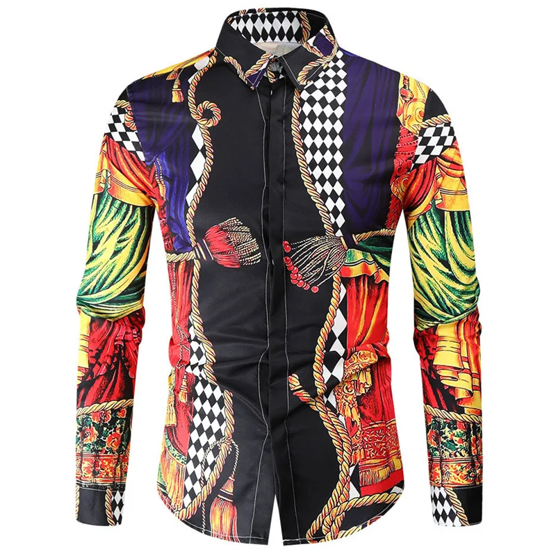 Luxury Golden Pattern Hawaiian Shirts For Men Colorful 3D Printed Blouse Casual Loose Aloha Shirts Long Sleeves Tops Streetwear
Luxury Golden Pattern Hawaiian Shirts For Men Colorful 3D Printed Blouse Casual Loose Aloha Shirts Long Sleeves Tops Streetwear