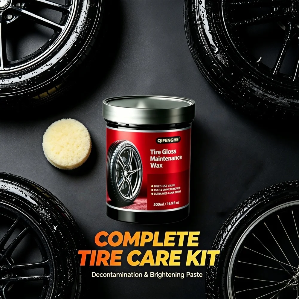 QIFENGHE 500ml Tire Gloss Maintenance Wax Multi-Use Ultra Wet-Look Shine Rust & Grime Remover for Vehicle Tires
QIFENGHE 500ml Tire Gloss Maintenance Wax Multi-Use Ultra Wet-Look Shine Rust & Grime Remover for Vehicle Tires