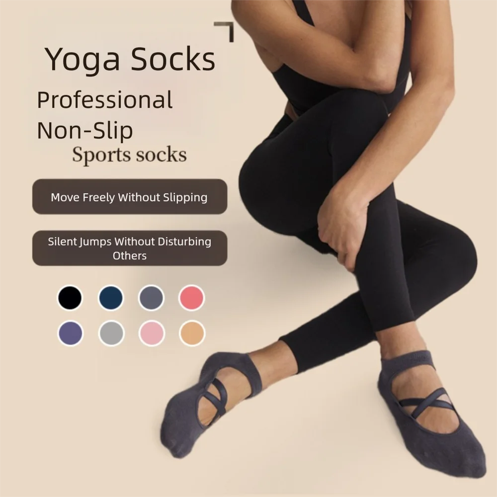 Повседневные хлопковые носки для пилатеса, дышащие эластичные спортивные носки, впитывающие пот, нескользящие женские носки для йоги
Повседневные хлопковые носки для пилатеса, дышащие эластичные спортивные носки, впитывающие пот, нескользящие женские носки для йоги