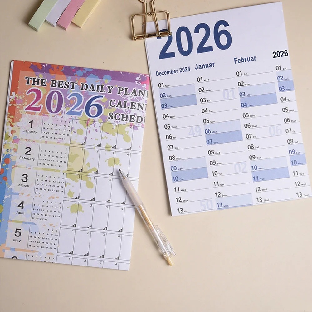 Календарь-планировщик на 2026 годы, большой настенный календарь Kawaii, список дел, планировщик, список дел, органайзер для расписания, офисные принадлежности
Календарь-планировщик на 2026 годы, большой настенный календарь Kawaii, список дел, планировщик, список дел, органайзер для расписания, офисные принадлежности