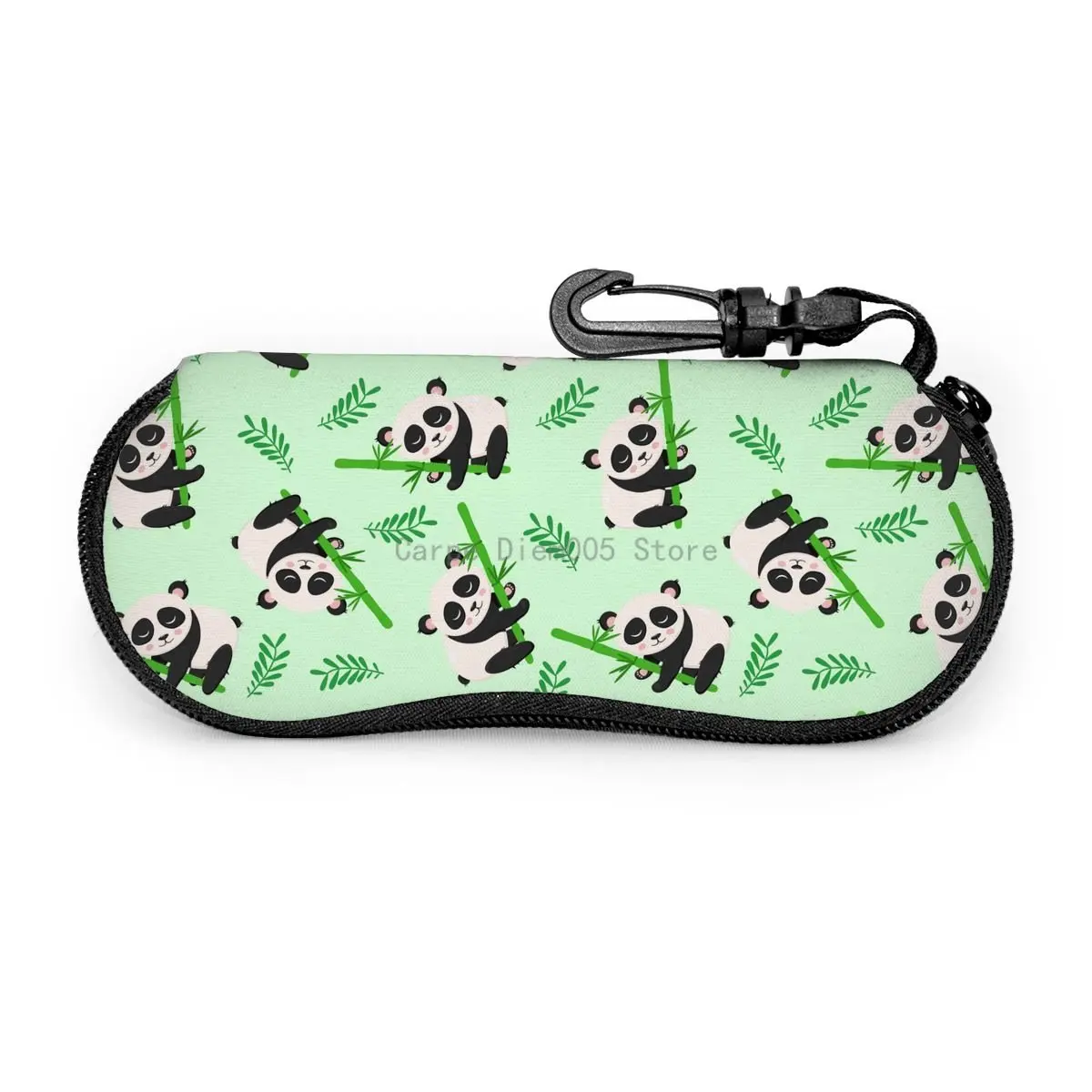 Panda And Bamboo Pattern Sunglasses Soft Case For Women Men Large Zipper Eyeglass Hook Case
Panda And Bamboo Pattern Sunglasses Soft Case For Women Men Large Zipper Eyeglass Hook Case