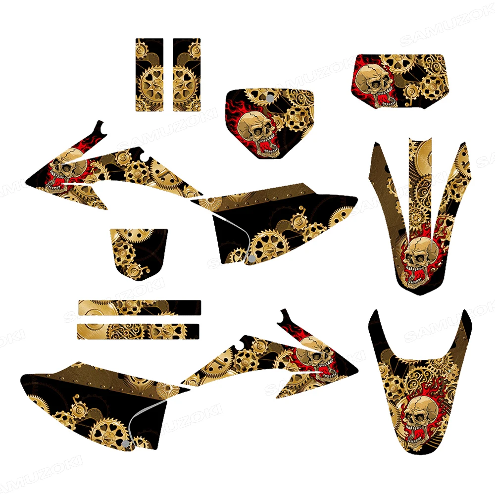 Наклейки для мотокросса, подходящие для CRF150F CRF230F 2008-2014 Trail 150 Trail 230, декоративные наклейки на кузов, комплекты декоративных элементов
Наклейки для мотокросса, подходящие для CRF150F CRF230F 2008-2014 Trail 150 Trail 230, декоративные наклейки на кузов, комплекты декоративных элементов