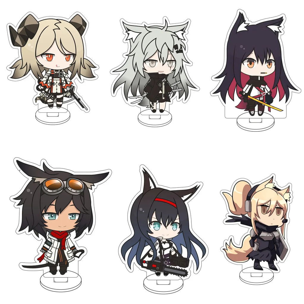 10CM Anime Arknights Lappland the Decadenza Skadi Texas Kal'tsit·Esperanta Cos Acrylic Figure Stand Cute Gifts Ornaments
10CM Anime Arknights Lappland the Decadenza Skadi Texas Kal'tsit·Esperanta Cos Acrylic Figure Stand Cute Gifts Ornaments
