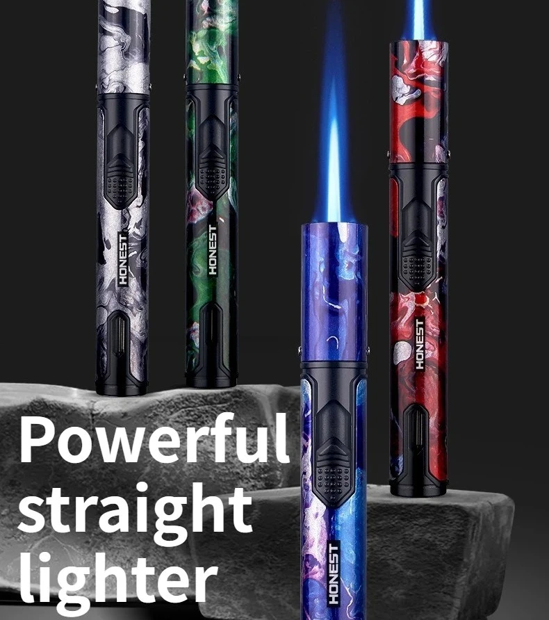 NEW Creative High Beauty Spray Gun Windproof Lighter Direct Charge Personalized Cigar Special High Aesthetic Value Spray Gun
NEW Creative High Beauty Spray Gun Windproof Lighter Direct Charge Personalized Cigar Special High Aesthetic Value Spray Gun