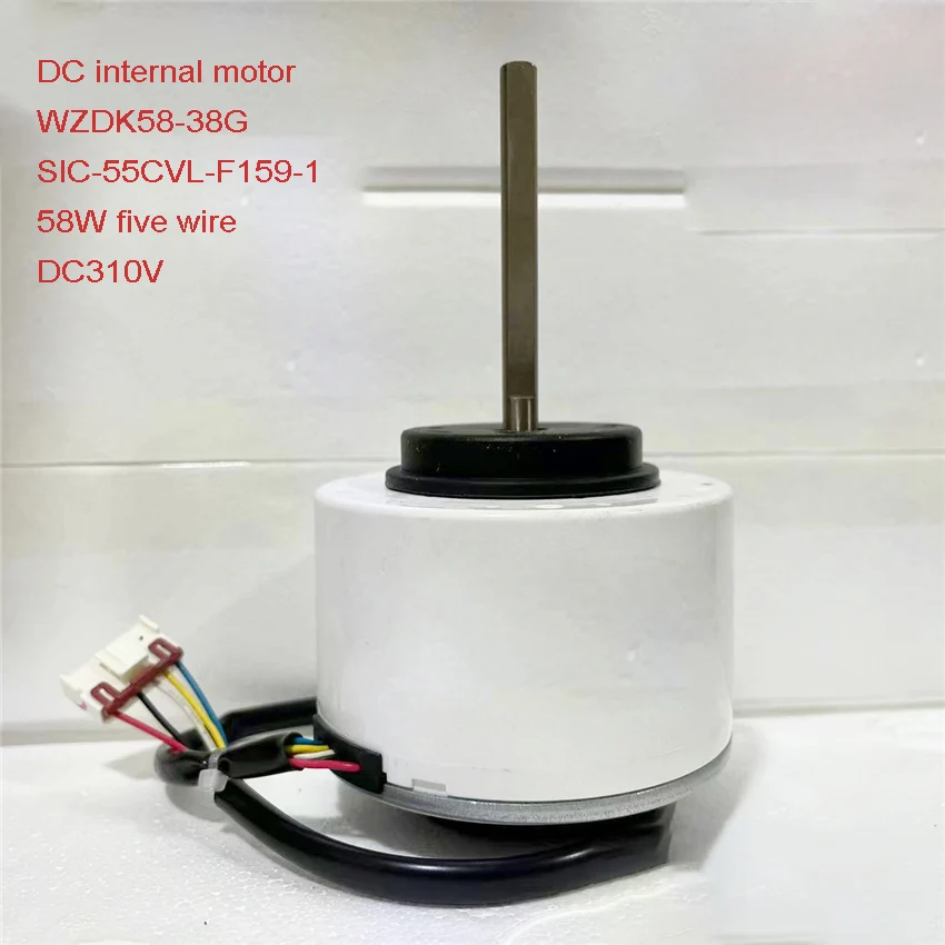 Для двигателя постоянного тока кондиционера Midea с регулируемой частотой WZDK58-38G двигатель вентилятора SIC-55CVL-F159-1
Для двигателя постоянного тока кондиционера Midea с регулируемой частотой WZDK58-38G двигатель вентилятора SIC-55CVL-F159-1