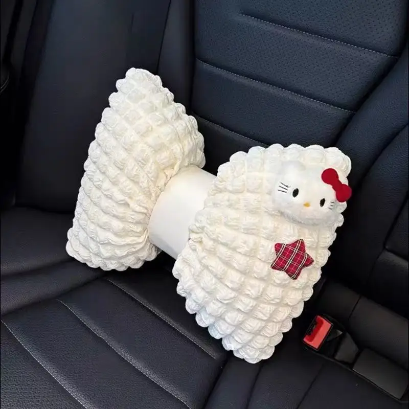 Hello Kitty Car Neck Pillow Fashion Girl Bow Breathable Four Seasons General New Cute Car Backrest Interior Supplies Wholesale
Hello Kitty Car Neck Pillow Fashion Girl Bow Breathable Four Seasons General New Cute Car Backrest Interior Supplies Wholesale