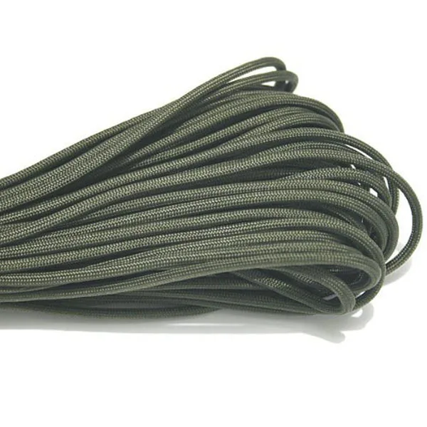 100Ft 550Lb 7 Strand Paracord Rope 31M 4Mm Nylon Cord Survival Gear Outdoor Camping Emergency Tool Green
100Ft 550Lb 7 Strand Paracord Rope 31M 4Mm Nylon Cord Survival Gear Outdoor Camping Emergency Tool Green