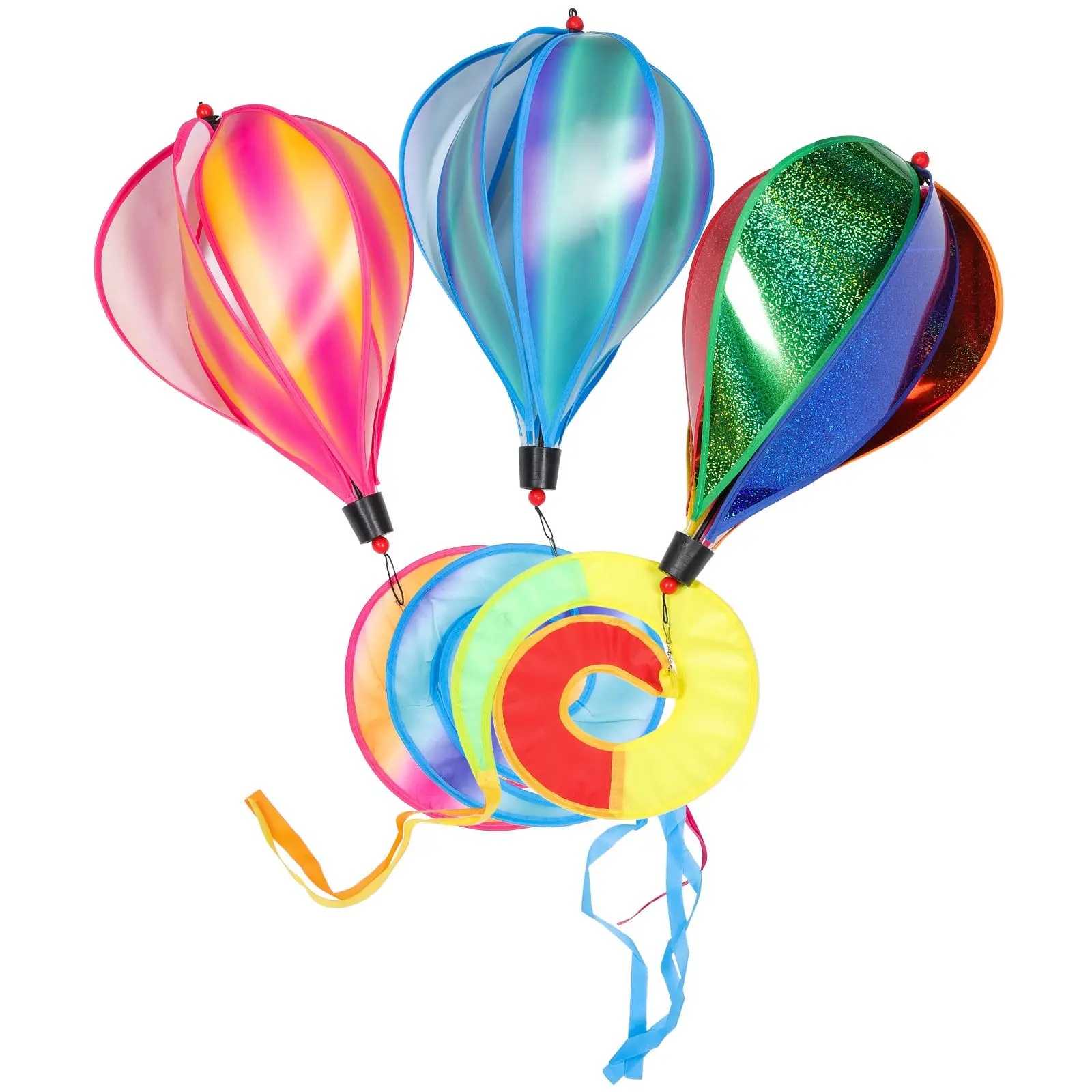 3Pcs Hot Air Balloon Charm Decorative Hanging naments Garden Party Supply Wind Spinners Outdoor Pendants Festive Props Bright
3Pcs Hot Air Balloon Charm Decorative Hanging naments Garden Party Supply Wind Spinners Outdoor Pendants Festive Props Bright