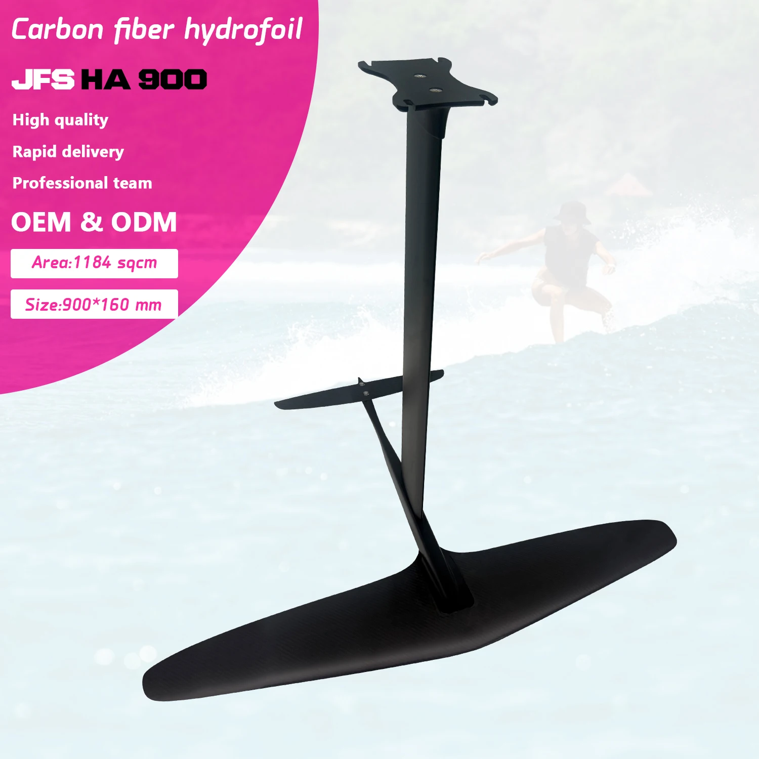 S Series HA 900 The Strongest Carbon HydroFoil Board 1184sqcm Front Wing Foiling Sup Surfing Kite Foiling Hydrofoil Kitefoil
S Series HA 900 The Strongest Carbon HydroFoil Board 1184sqcm Front Wing Foiling Sup Surfing Kite Foiling Hydrofoil Kitefoil