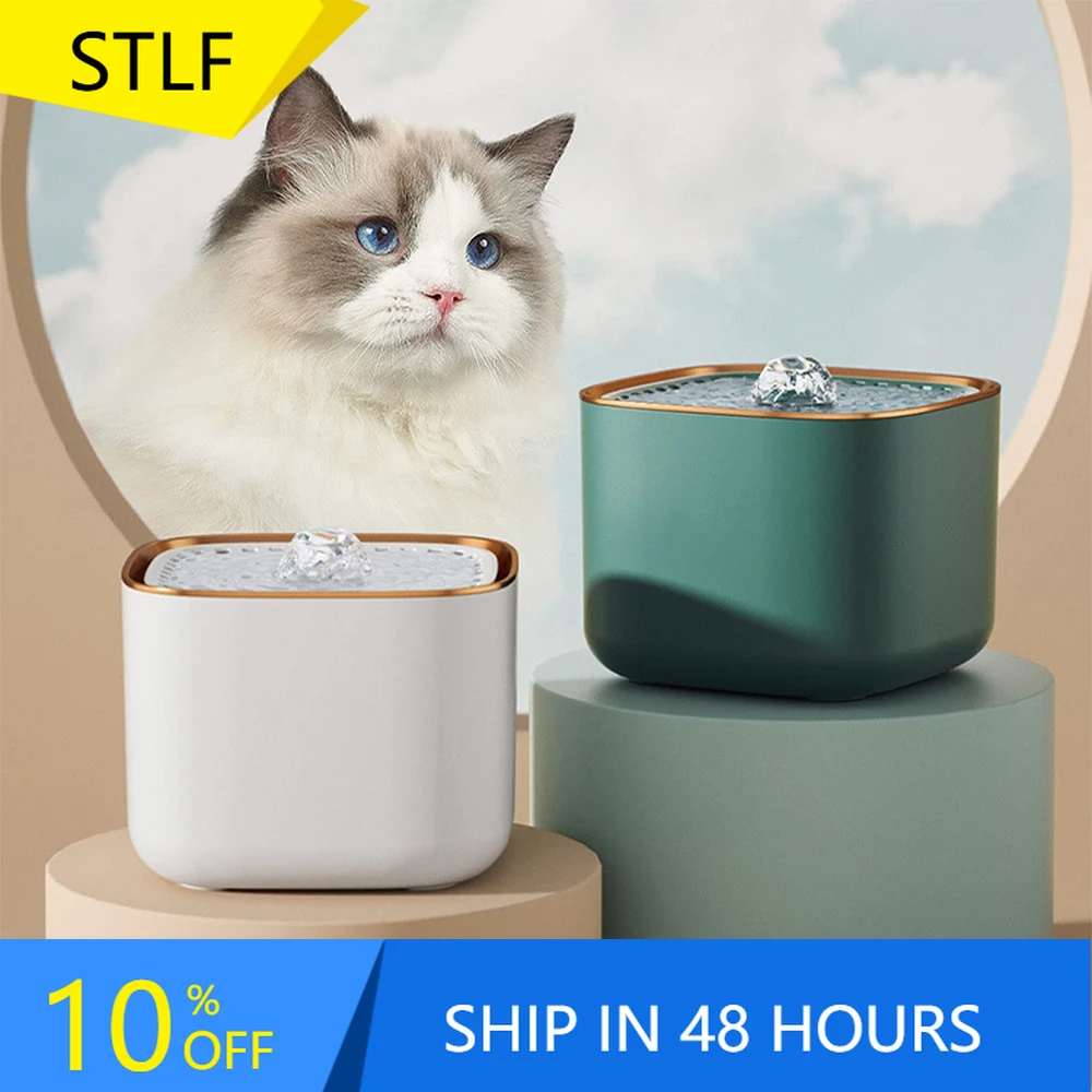 STLFBattery-Powered 3L Automatic Pet Water Bottle for Cats & Dogs Ultra-Quiet Filter Plastic Indoor Use White
STLFBattery-Powered 3L Automatic Pet Water Bottle for Cats & Dogs Ultra-Quiet Filter Plastic Indoor Use White