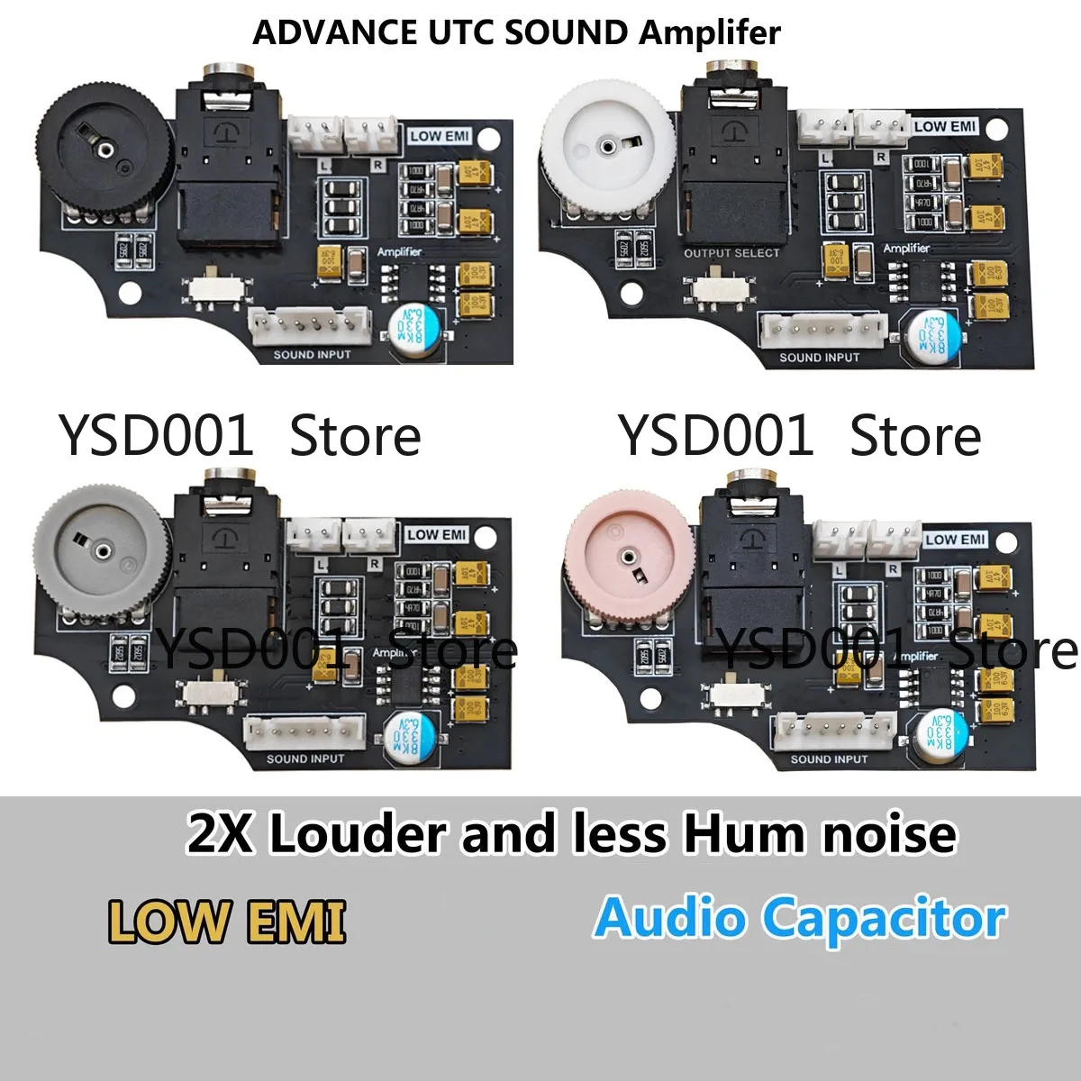 High-Quality Dual Channel Volume Audio Board - Double Original Volume Output for SEGA Game Gear - Audio Capacitors Upgrade
High-Quality Dual Channel Volume Audio Board - Double Original Volume Output for SEGA Game Gear - Audio Capacitors Upgrade