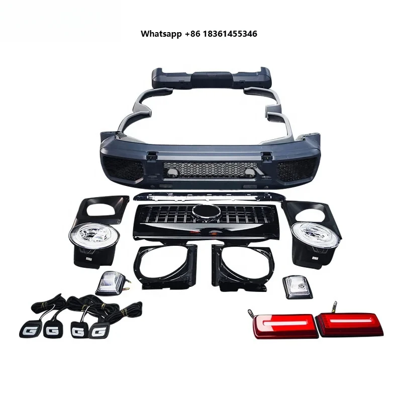 For G Class G63 G500 G350 G55 Upgrade G63 Style Front Bumper Rear Bumper High Quality Car Bumper Old to New
For G Class G63 G500 G350 G55 Upgrade G63 Style Front Bumper Rear Bumper High Quality Car Bumper Old to New