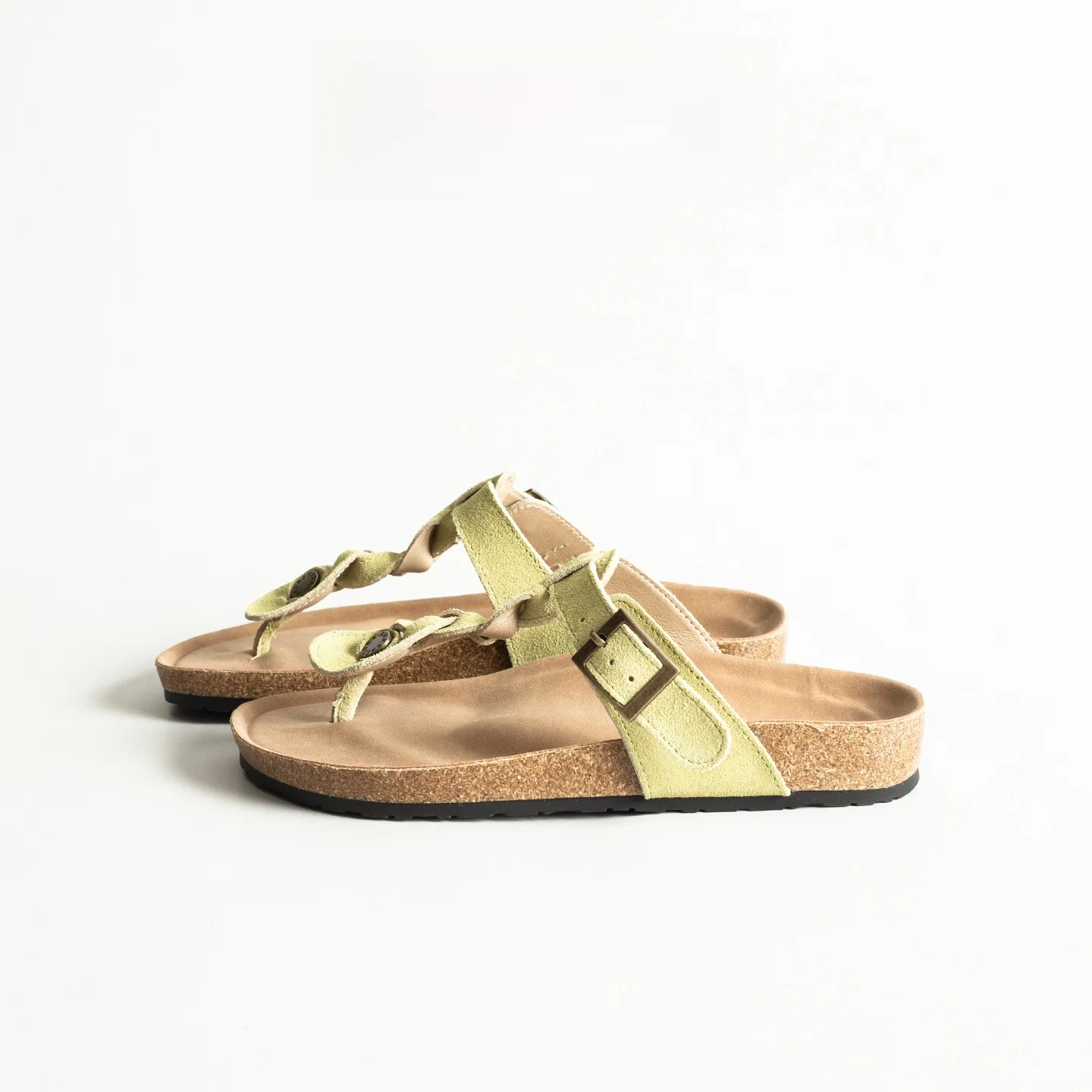 Genuine Leather Retro Cork Women's Summer Outdoor Wear New Style Toe Post Casual Lazy Beach Vacation Sandals
Genuine Leather Retro Cork Women's Summer Outdoor Wear New Style Toe Post Casual Lazy Beach Vacation Sandals