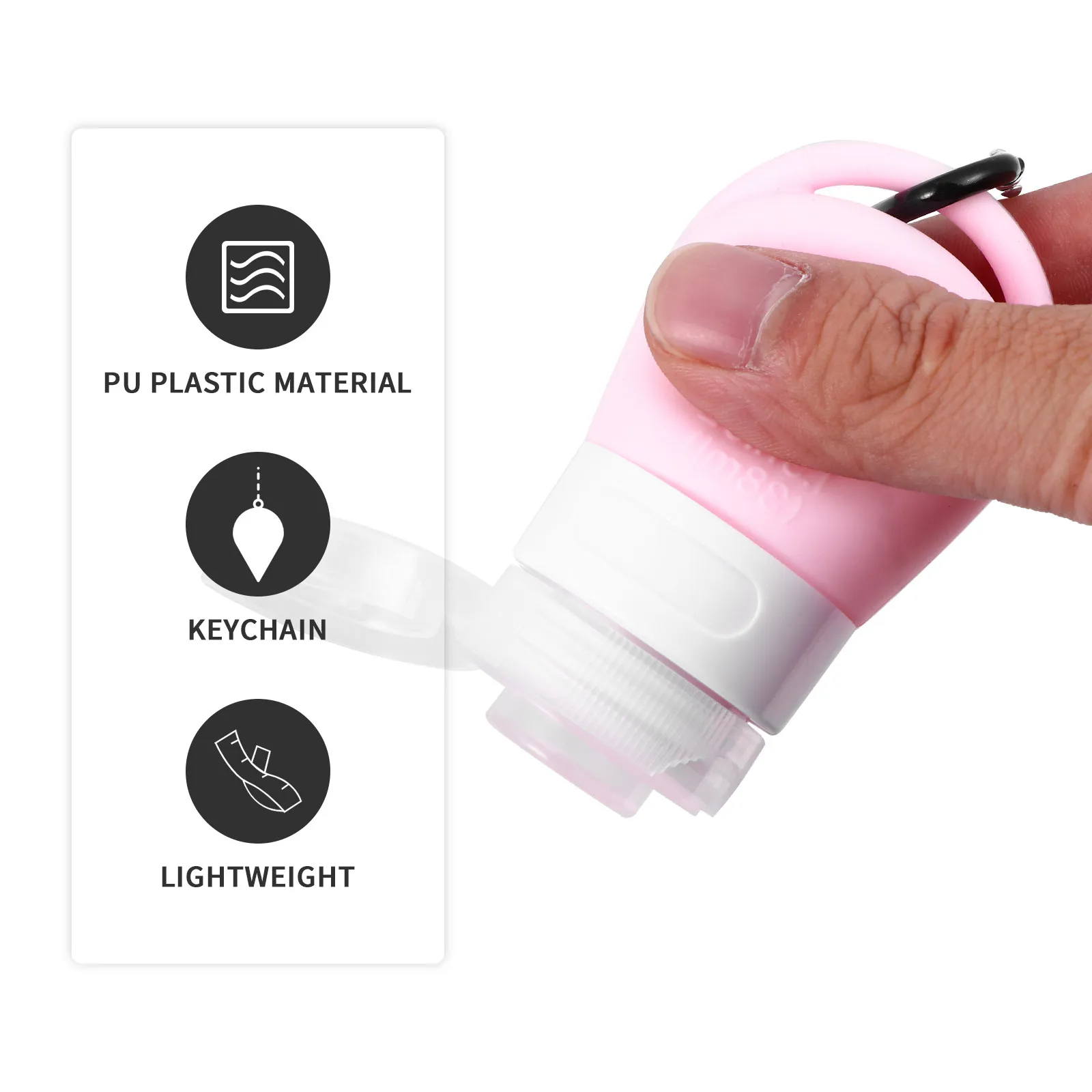 4pcs 38Ml Silicone Refillable Travel Bottles Portable Dispensers For Lotion Shampoo Body Wash Emulsion Subpackaging
4pcs 38Ml Silicone Refillable Travel Bottles Portable Dispensers For Lotion Shampoo Body Wash Emulsion Subpackaging