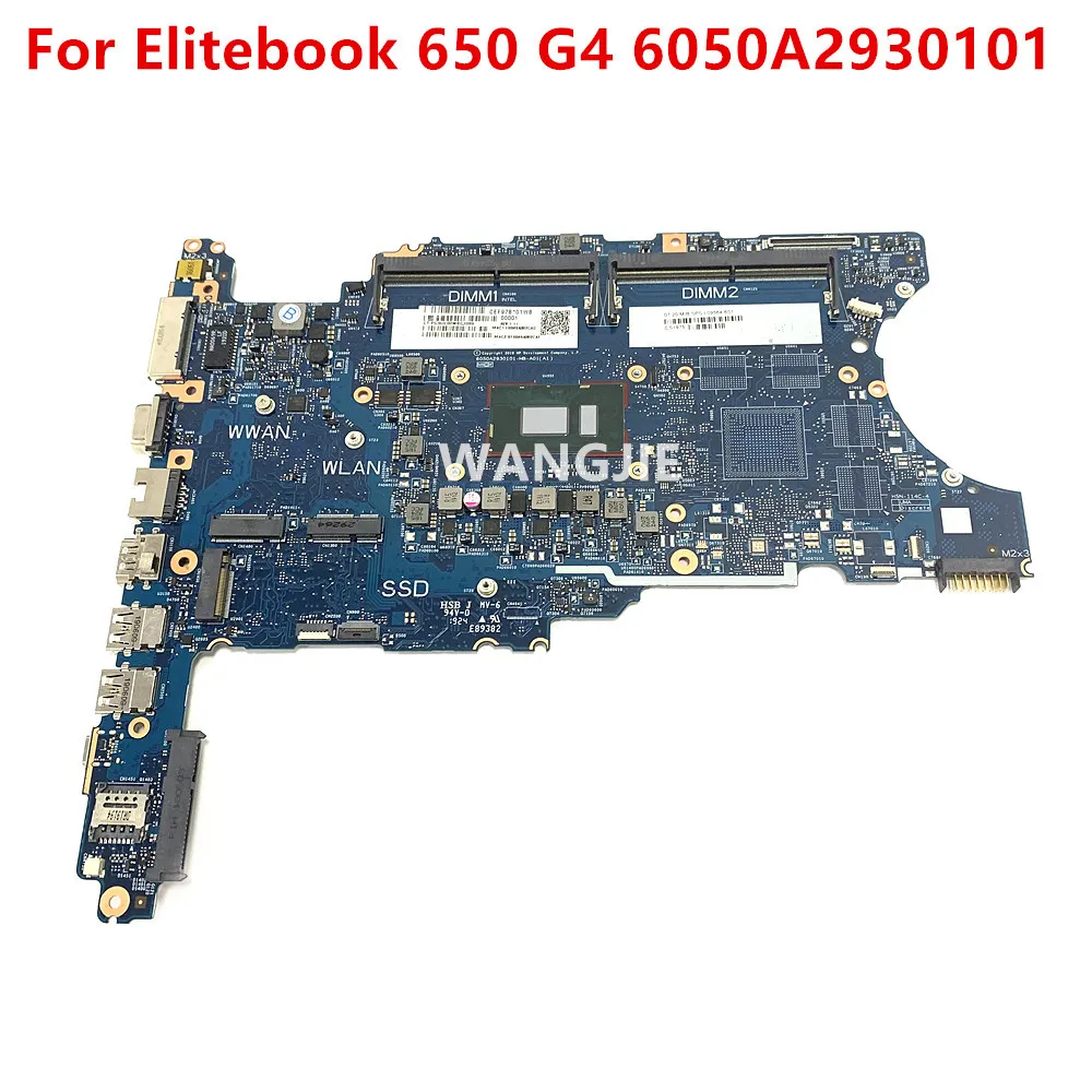 6050A2930101 For HP Elitebook 650 G4 Motherboard L09570-601 L09564-601 I3 I7 8th CPU 100% Fully Tested
6050A2930101 For HP Elitebook 650 G4 Motherboard L09570-601 L09564-601 I3 I7 8th CPU 100% Fully Tested