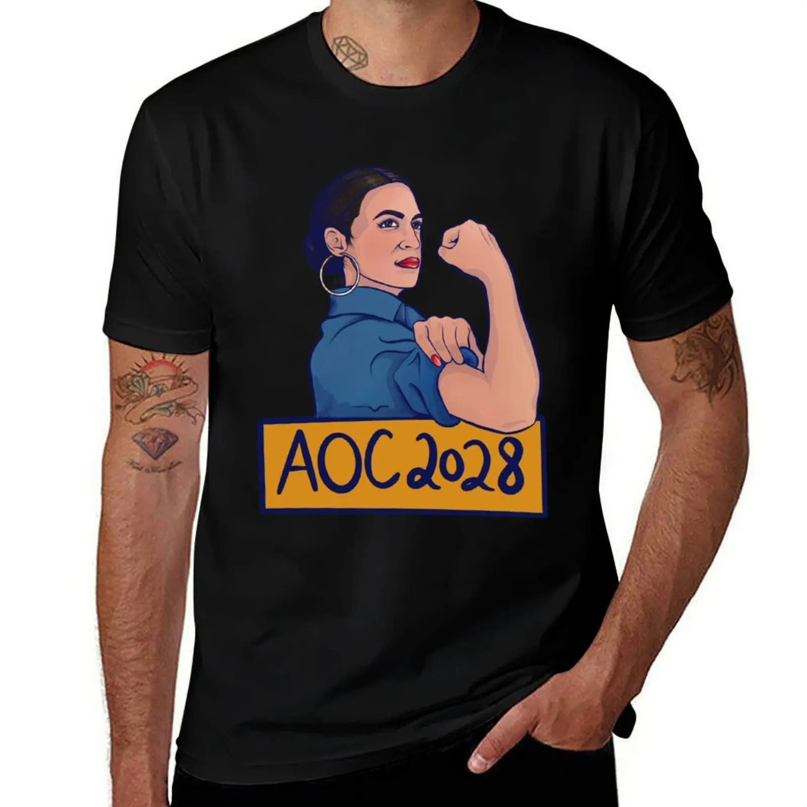 AOC 2028 T-Shirt funny gifts Luxury man tshirts personalised cotton graphic tees mens workout shirts
AOC 2028 T-Shirt funny gifts Luxury man tshirts personalised cotton graphic tees mens workout shirts
