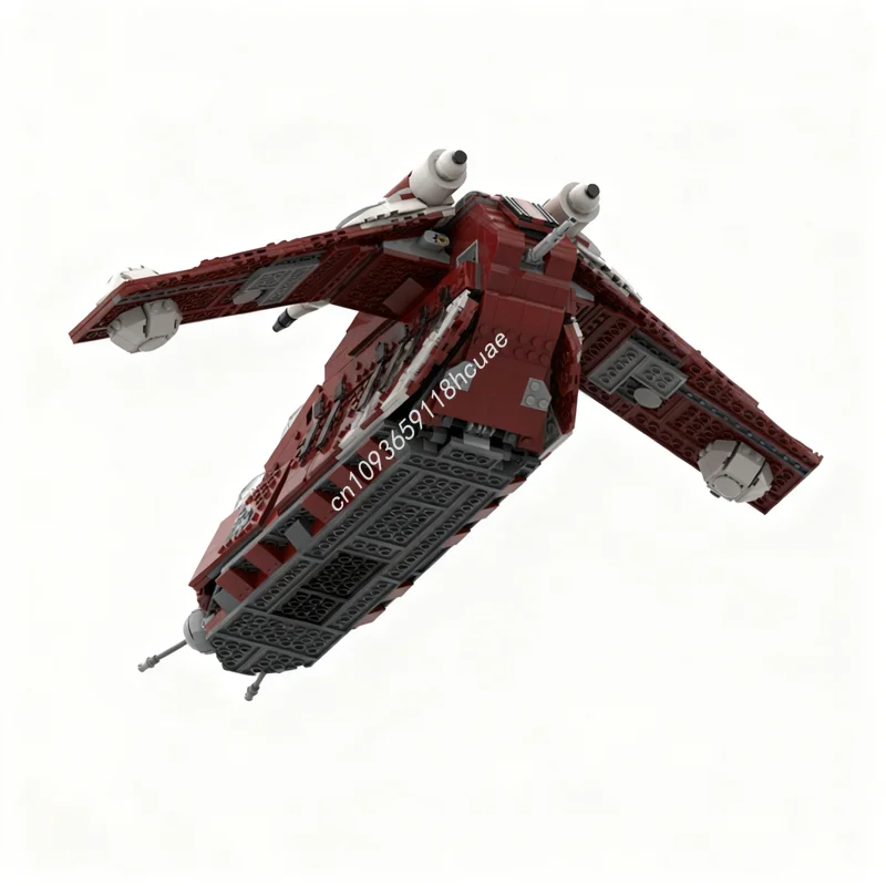 1520 деталей MOC Звездные войны: Корсуньский гвардейский крейсер, модифицированная модель, конструктор, игрушка, подарок на Рождество, кирпичики для детей
1520 деталей MOC Звездные войны: Корсуньский гвардейский крейсер, модифицированная модель, конструктор, игрушка, подарок на Рождество, кирпичики для детей